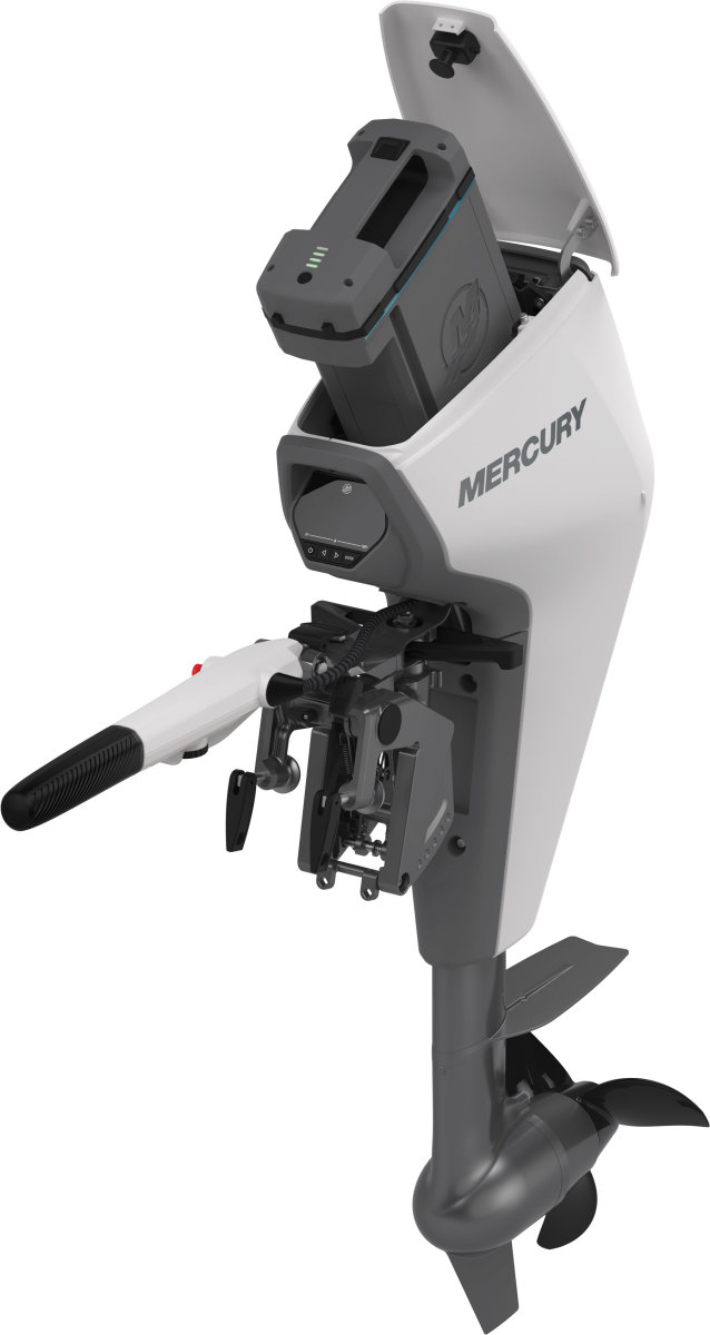 Mercury Marine revealed its Avator Electric Outboard Concept at the 2022 Miami International Boat Show.