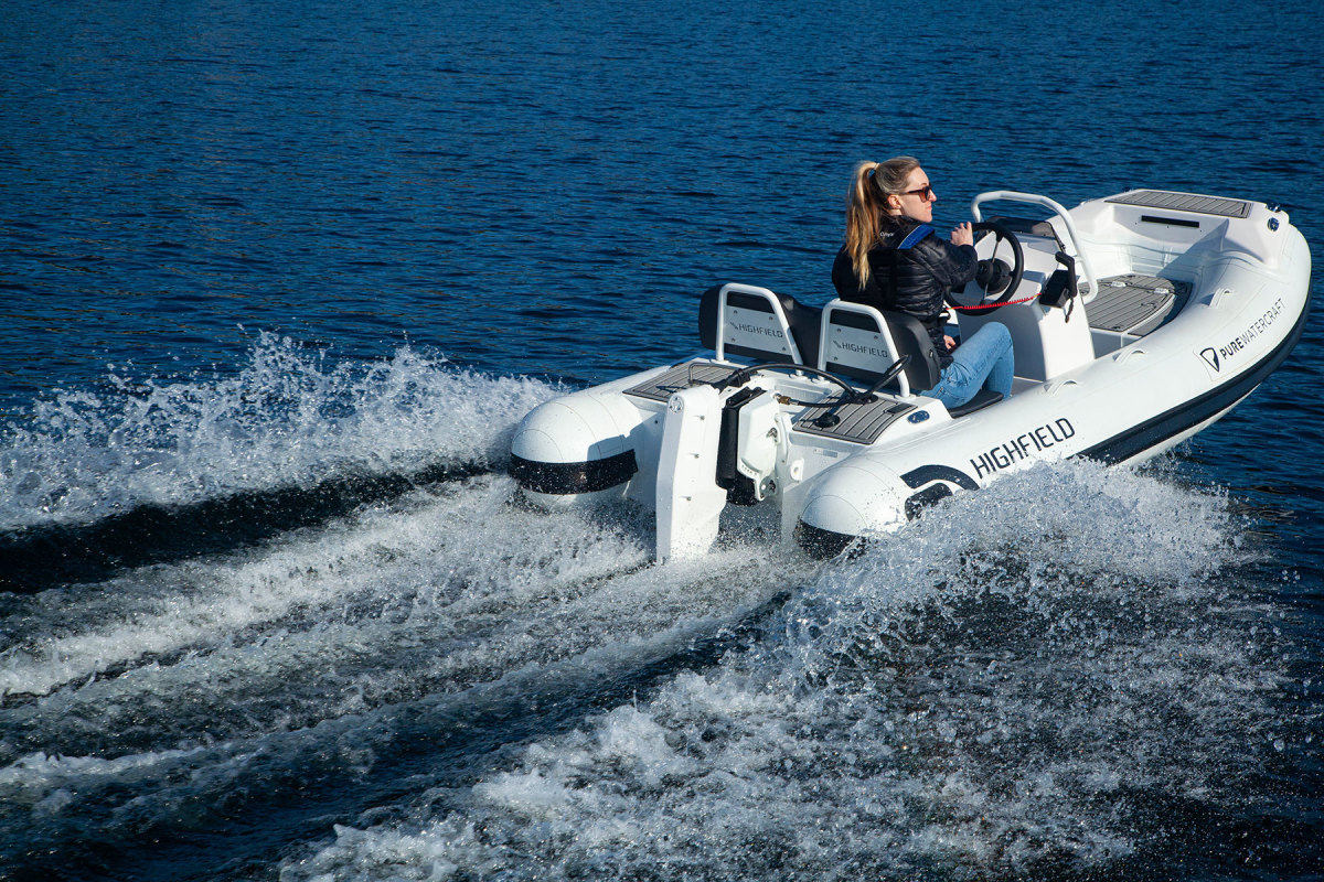 Pure Watercraft has already developed a 50-hp electric outboard.