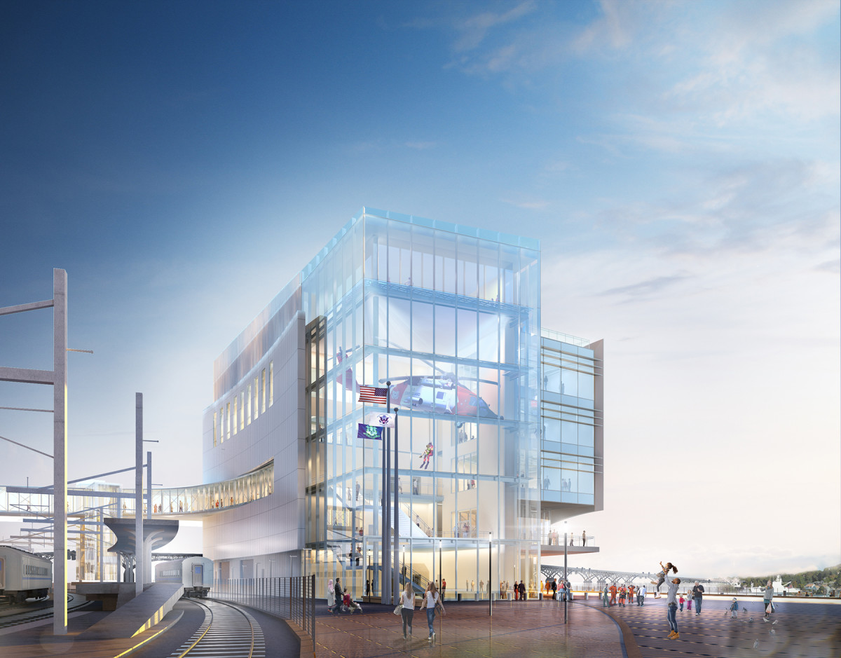The National Coast Guard Museum will be built in New London, Connecticut, which is already the home of the United States Coast Guard Academy.