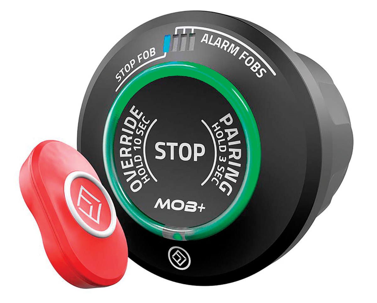 ACR’s Olas Guardian is a kill switch and MOB alarm.