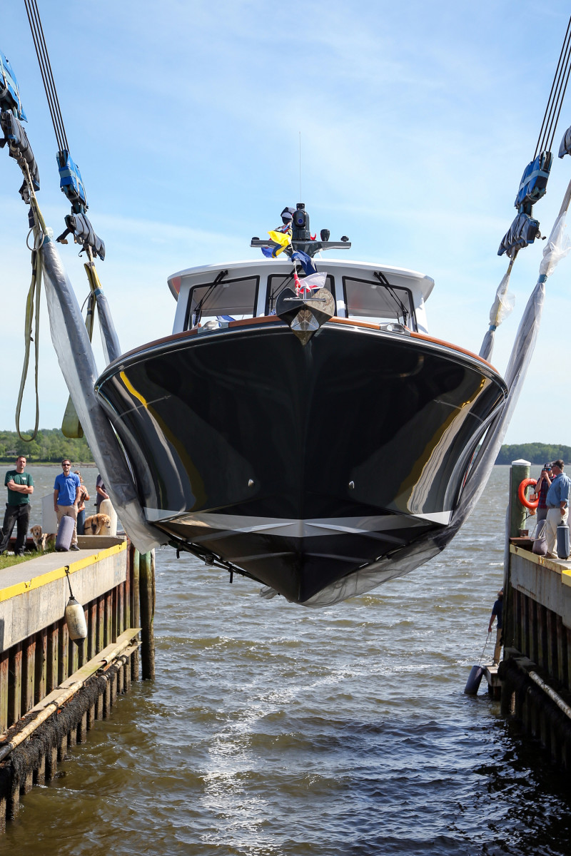 Lyman-Morse launched the first of its new Hood 35s in June. 