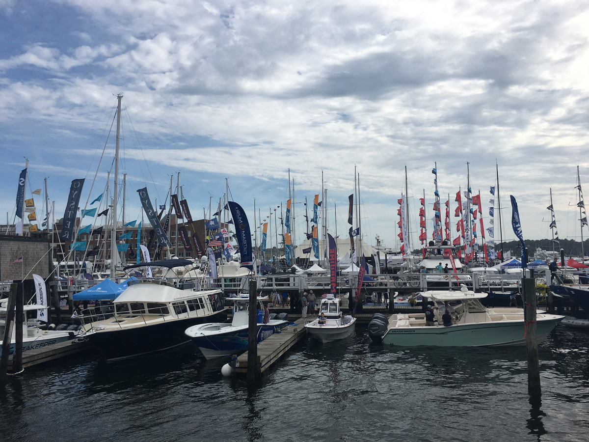 Newport Show attendees will get to see new boats and enjoy access to in-water training for various skill levels.